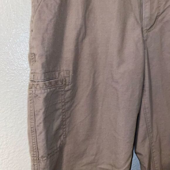 Eddie Bauer khaki cargo ripstop pants - Picture 6 of 6